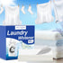 Laundry Whitener Sheets 60 count, Chlorine Free, Fragrance Free Bleach for White Clothes, Safe for Use in All Washing Machines...