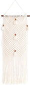 SOLID OAK Macrame Wall Hanger Kit - Chevrons & Tassels...