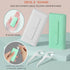 Holy Rose Portable Dental Floss Picks Dispenser 2Box,Travel Floss Storage Case with Adult Toothpicks Flosser Sticks 80 Count,Portable Floss Case f...