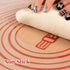 Extra Thick Silicone Pastry Mat Large for NonStick Baking Mat with Measurement?For Kneading mat,Fondant/Counter Pad, Dough Rolling Mat, Silicon Co...
