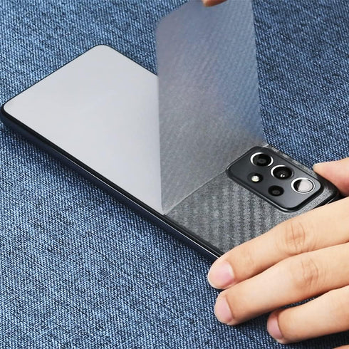 Ibywind Screen Protector For SamSung Galaxy A52 5G/4G/A52S,with 2Pcs Tempered Glass,1Pc Camera Lens Protector,1Pc Backing Carbon Fiber Film [Finge...