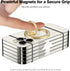 Allengel Compatible with MagSafe iPhone Ring Grip Holder, Magnetic Phone Ring Holder with Finger Ring Kickstand for iPhone 15, 14 Pro Max, 14 Pro,...