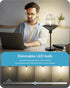 EDISHINE 6 Pack LED Edison Bulbs, A19 Dimmable LED Light Bulb, 800LM 4000K Cool White Light, 240° Beam Angle & E26 Base, 8W Equivalent 60W, Decora...