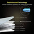 iPhone 15 Pro Max Screen Protector Glass with Camera Protector Bundle - 2 Glass Screen Protectors, 2 Lens Protectors, 2 Installation Frames, Milit...