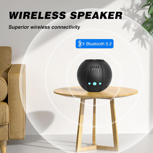 Bluetooth Speaker with HD Sound, Portable Wireless, Extra Bass Speaker, BT5.3, Perfect match for Echo Dot Stand, for Home/Party/Outdoor/Beach, Ele...
