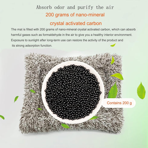 Car Creative Activated Carbon Bamboo Charcoal Bag Carbon Bag Simulation Dog Car Decoration, New Car New House To Remove Formaldehyde, Remove Odor,...