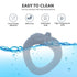 Teething Toys for Babies Age 3 to 12 Months (Set of 3) - Fruit Shaped, BPA Free Soft and Textured Silicone Teether, Relief Sore Gums...