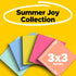 Post-it Super Sticky Notes, 5 Sticky Note Pads, 3 x 3 in., School Supplies for Students, Ideal for Textbooks, Notebooks, Walls and Vertical Surfac...
