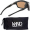 WYND Blocker Airdam Sunglasses Motorcycle Riding, Driving, Fishing, Boating Wrap (Black Matte, Amber)...