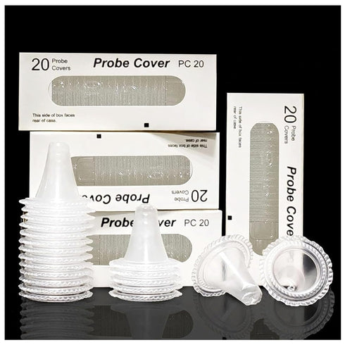 Disposable Ear Thermometer Probe Covers - 100pcs Upgraded Version Thermometers Lens Filters Refill Caps for All Braun Thermometer Digital Thermome...