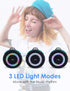 Soundace S6 IPX7 Waterproof Shower Speaker 5W Bass+ Bluetooth Speaker with Suction Cup Hook Lanyard RGB Light, Premium Mini Portable Outdoor Wirel...