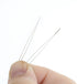 The Beadsmith Big Eye Beading Needles, 2.125 inches, 4 per card, Sharp Points, Use for General Sewing, Weaving and Embroidery, Very Easy to Thread...
