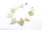 1 Strand White Druzy 9 Pcs Beads Size 12x6mm Marquoise Shape Cut Smooth Beads for Jewellery Making, Beading & Craft Supplies KCRAFTS-RK_k82...