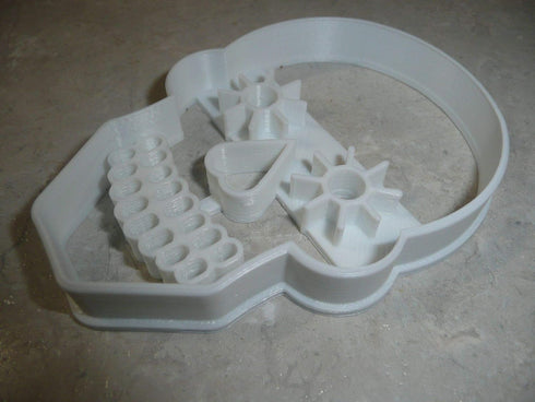 SUGAR SKULL WITH DETAILS DIA DE LOS MUERTOS DAY OF THE DEAD CELEBRATION COOKIE CUTTER USA PR3255...