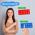 Ten-Frame Counting Toys,Math Manipulative for Elementary,Number Math Games, Montessori Educational Toy for Preschool Kindergarten Classroom Learni...