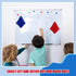 8 Packs Magnetic Cleaning Cloth Microfiber Dry Erase Eraser Magnetic Whiteboard Eraser Washable Dry Erasers for Whiteboard Dry Erase Cloth for Cla...