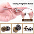 Wokape 30 Set Magnetic Button Sewing Clasps Snaps Fasteners (Gold-18MM-30Pcs) - 18mm Round Strong Magnetic Button Clasps Snaps Purse Handbag with ...