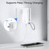 Portable Charger Built-in Cables & AC Wall Plug 20000mAh, USB C 27W Fast Charging Power Bank with LED Display, Portable Battery for iPhone 15/14/1...