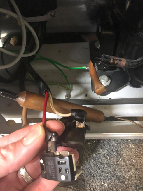 Refrigerator Compressor Relay and Overload Kit 5 Sets,Refrigerator Starters QP2-4R7 4.7 Ohm 1 Pin Refrigerator PTC Starter Relays and 6750C-0005P Freezer Overload Protectors