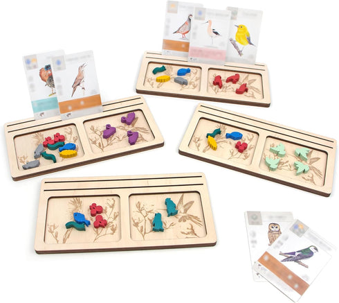 Wingspan Playerboard, Personal Player Tray, Card Holder, Token Tray, Wingspan Board Game Tray, Wingspan Game Accessory...