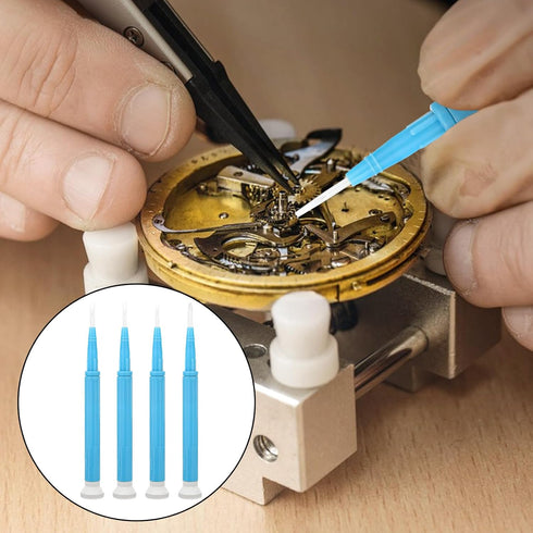 4Pcs Ceramic Screwdriver Adjusting Screwdriver Slotted Screwdriver Set Plastic Ceramic Screwdriver for High Frequency Circuit Adjustment...