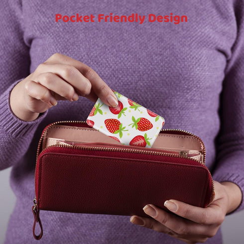 Portable Charger 5000mAh Cute Ultra Slim USB C Power Bank for Girls Mini Fast Charging Small Battery Pack with Built in Cables for iPhone iPad Sam...