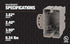 Southwire MSBMMT1G One Device Adjustable Depth, Heavy Duty 42lb Screws Included 1-Gang Multi-Mount Electrical Box, Gray...