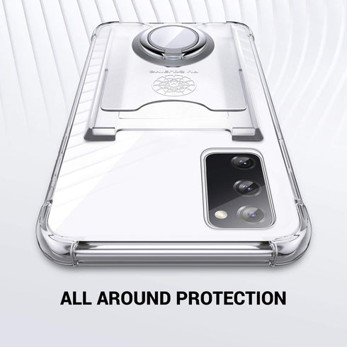 Shields Up for Samsung Galaxy S20 Case - Minimalist Wallet Case with Card Holder and Ring Kickstand, Slim Protective Cover with Drop Protection - ...