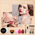 Foundation Set Natural Foundation Foundation Full Coverage Face Primer Kabuki Brush Foundation Brush Makeup Sponge Makeup Foundation Kit...