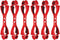 Ergodyne Squids 3400 Glove Clip Holder with Dual Clips, 6-Pack, Red...
