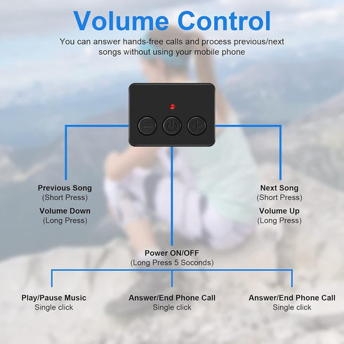 Bluetooth Pillow Speaker with Mic, Bluetooth Replacement Module for Sleeping Headphones Bluetooth Headband, Bluetooth 5.0 Control Panel, Bluetooth...