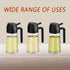 16oz/470ml oil sprayer for cooking oil dispenser for kitchen olive oil dispenser bottle 2 in 1 oil dispenser and oil sprayer Oil Sprayer for Cooki...
