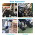 uxcell M8x1.25mm Coupling Nuts, 10 Pcs 304 Stainless Steel Galvanized Hex Rod Coupling Nuts Threaded Rod Connectors 50mm, for Industrial Construct...