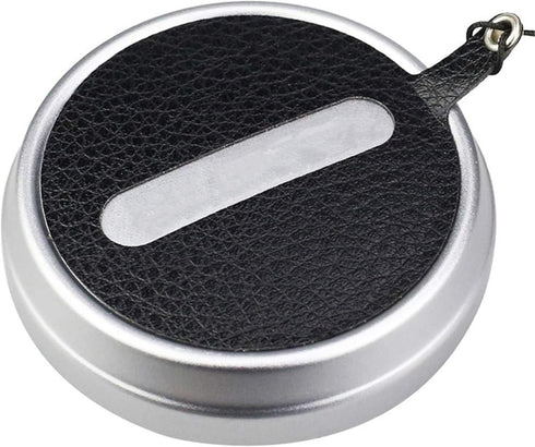 JJC Deluxe Nappa Leather Lens Cap Keeper Sticker with String for Fujifilm Fuji X100VI X100V X100F X100T X100S X100 Lens Cap Anti-lost...