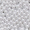500pcs Pearl Beads Bulk,10mm White Faux Pearl Bead with Holes for Craft Plastic Bracelet Necklace Jewelry Making Decoration Bag Decor Keychain Pen...