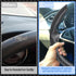 Steering Wheel Cover for Tesla Model 3 Model Y Wrap Protector,Carbon Fiber Finishes Design, Interior Modification Auto Tesla Model Y / 3 Accessori...