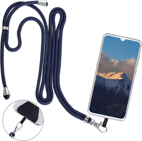 Weewooday 4 Pcs Phone Lanyard Crossbody Phone Strap Universal Cellphone Neck Lanyard with Patch for Women, Anti Theft(Neutral Color Series)...