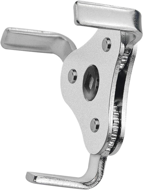 Adjustable Oil Filter Wrench Remover Use From 2-1/2 inch to 4.5 inch Oil Filter Wrench Remover Tool Set 3 Jaw - Silver...