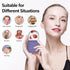 Ice Roller for Face and Eye, Silicone Ice Facial Roller Ice Holder, Face Ice Mold Skin Care, Face Icers Reusable Ice Cube Roller for Shrink Pores ...