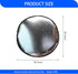 1 Pack Car Steering Wheel Sun Shade Cover, 18.11In x 18.11In Foldable Reflective Thicken Steering Wheel Heat Insulation Cover, Universal Reused Wa...