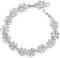 EVER FAITH Wedding Jewerly Hand Accessory Prong Cubic Zirconia Birthstone Marquise Leaf Elegant Tennis Bracelet...