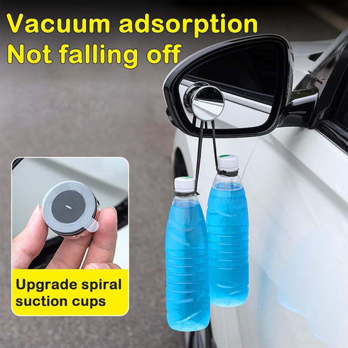 Blind Spot Mirror,2" Round Car Side Mirror Blindspot,Vacuum Suction Cup Blindspot Mirror for Car SUV and Trucks (Silver)...