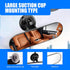 1 PC Car Rear View Mirror with Suction Cup, 8.66In x 2.55In Adjustable HD Vehicle Interior Rear View Mirror Replacement, Universal Wide Angle Auto...