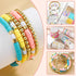 2350pcs Clay Beads for Bracelets Making, 6 Color Heishi Beads Polymer Clay Beads for Jewelry Making Supplies Charm, Friendship Bracelet Making Kit...