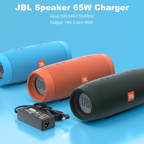 19V 3.42A AC Adapter Charger Replacement for JBL Xtreme Xtreme 2 Xtreme Portable Extreme Extreme 2 JBL Boombox Portable Wireless Speaker JBL Speak...