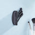 KES Solid Metal Coat Hook Folding Swing Arm Swivel Hook with Multi Three Foldable Arms for Bathroom Kitchen Garage Wall Mount Matt Black, A5060-BK...