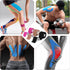3 Rolls 2inch x 16ft Kinetic Tape Breathable Hypoallergenic Elastic Athletic Tape for Ankle Wrists Knees Elastic Running Tennis Swimming Football ...