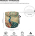 Peacock Tea Cozy for Teapot Insulated Large Teapot Cover to Keep Warm Tea Kettle Cover Machine Washable for Home Kitchen Tea Party Table Decor...