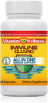 -10 in 1- Made in USA Immune Support Supplement–Elderberry Immune Guard and Booster with Zinc and Vitamin C, Vitamin B6, Turmeric, Garlic, Echinac...