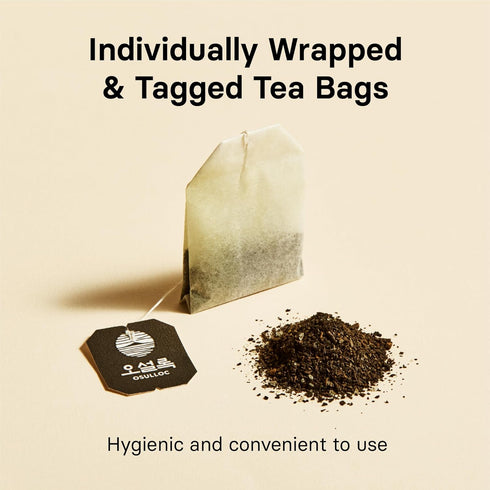 OSULLOC Tangerine Tea (Fresh Jeju Tangerine Flavor), Fruit tea Blend, Premium Teabags from Jeju Island, 20 count...